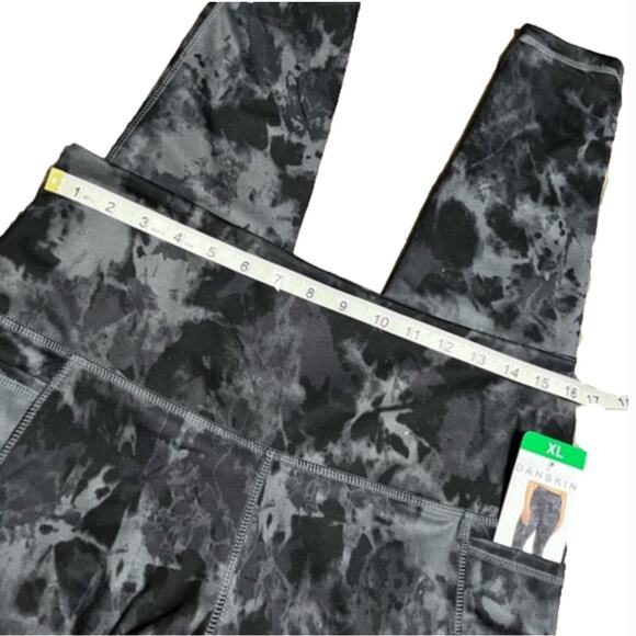 Danskin Ladies Leggings High Rise Tight Side Pockets Size XL 16 NWT - Picture 4 of 8
